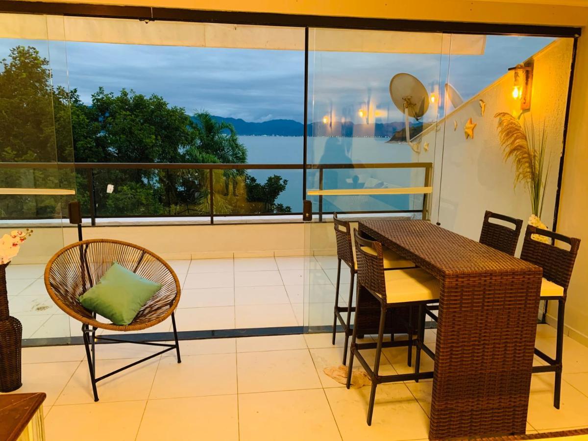 Lindo Duplex Pe Na Areia Com Praia Privativa Карагуататуба Екстериор снимка