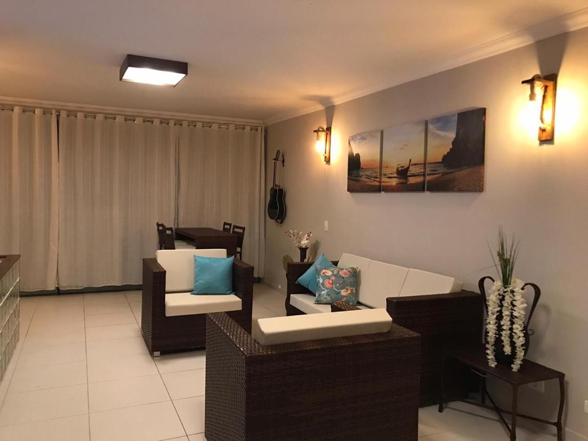 Lindo Duplex Pe Na Areia Com Praia Privativa Карагуататуба Екстериор снимка