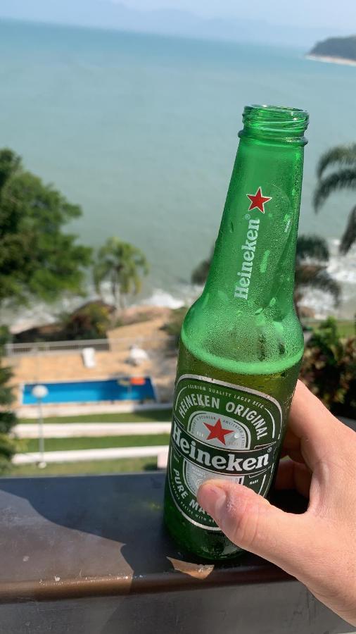 Lindo Duplex Pe Na Areia Com Praia Privativa Карагуататуба Екстериор снимка